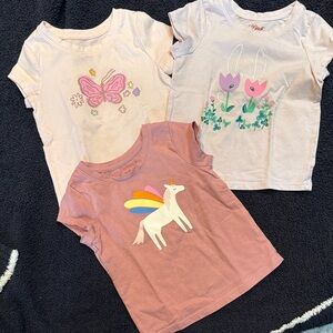 CAT & JACK 2T shirt bundle